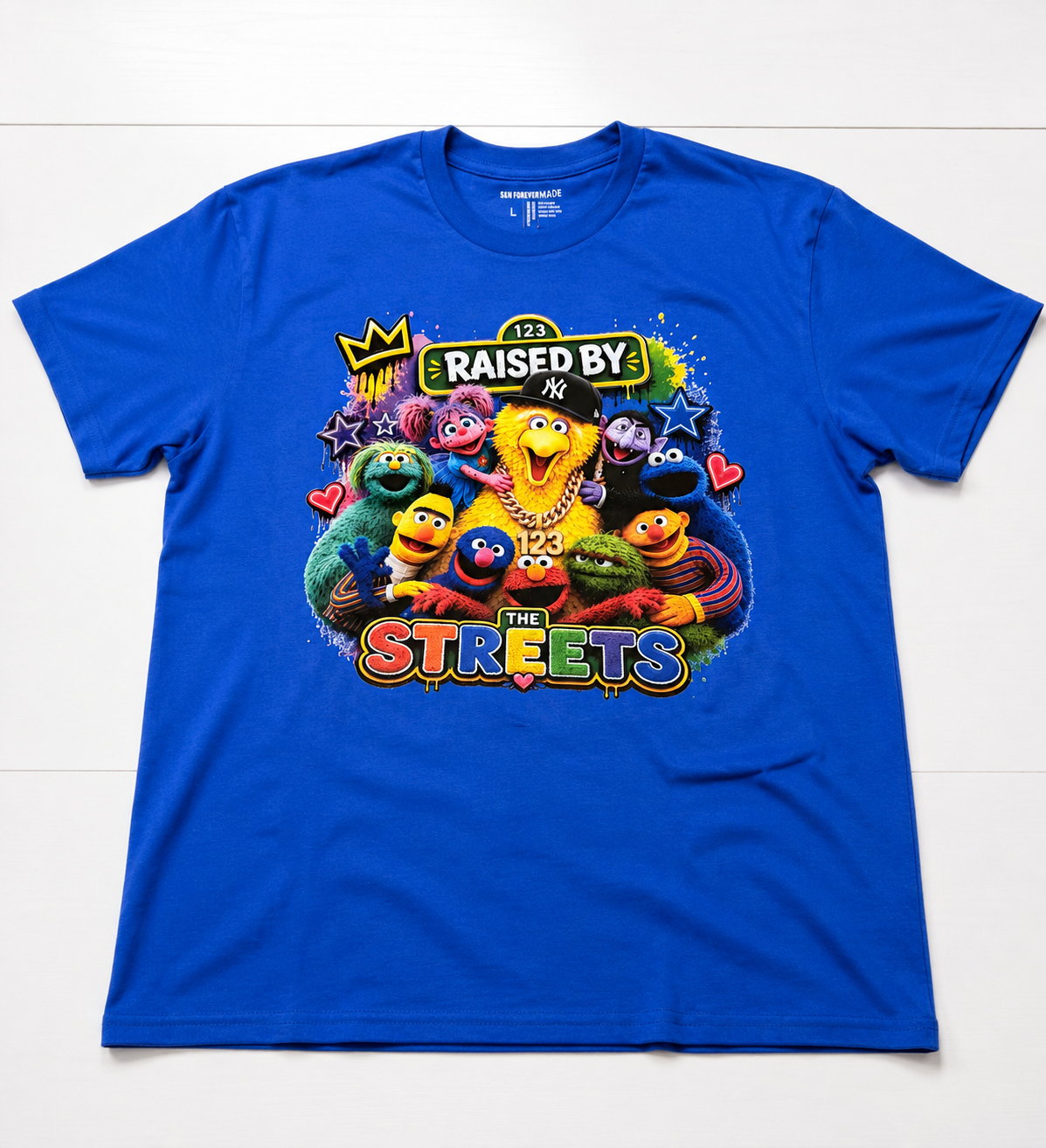 Raised by the Streets Graphic T-Shirt