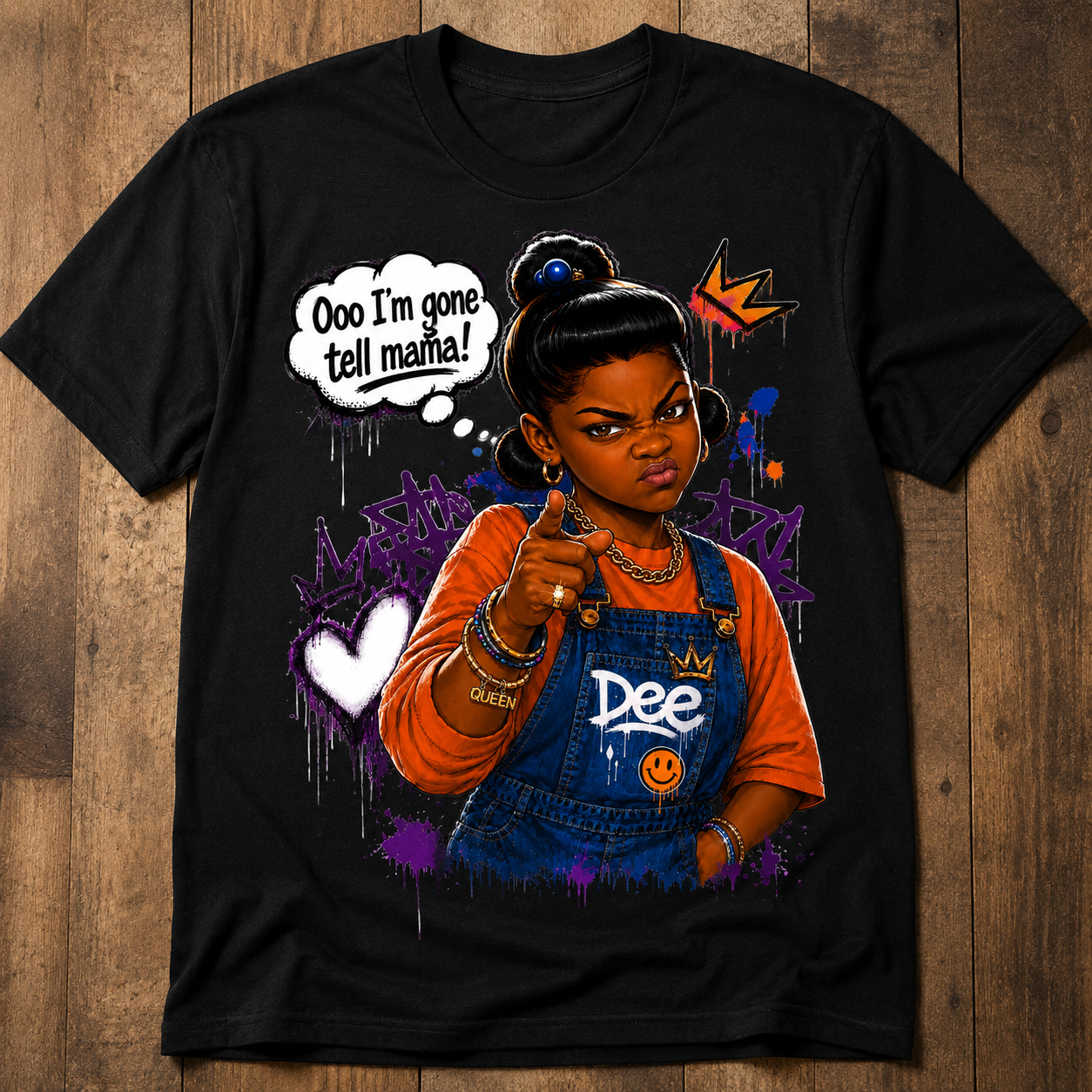“Ooo I’m Gone Tell Mama!” Graphic T-Shirt
