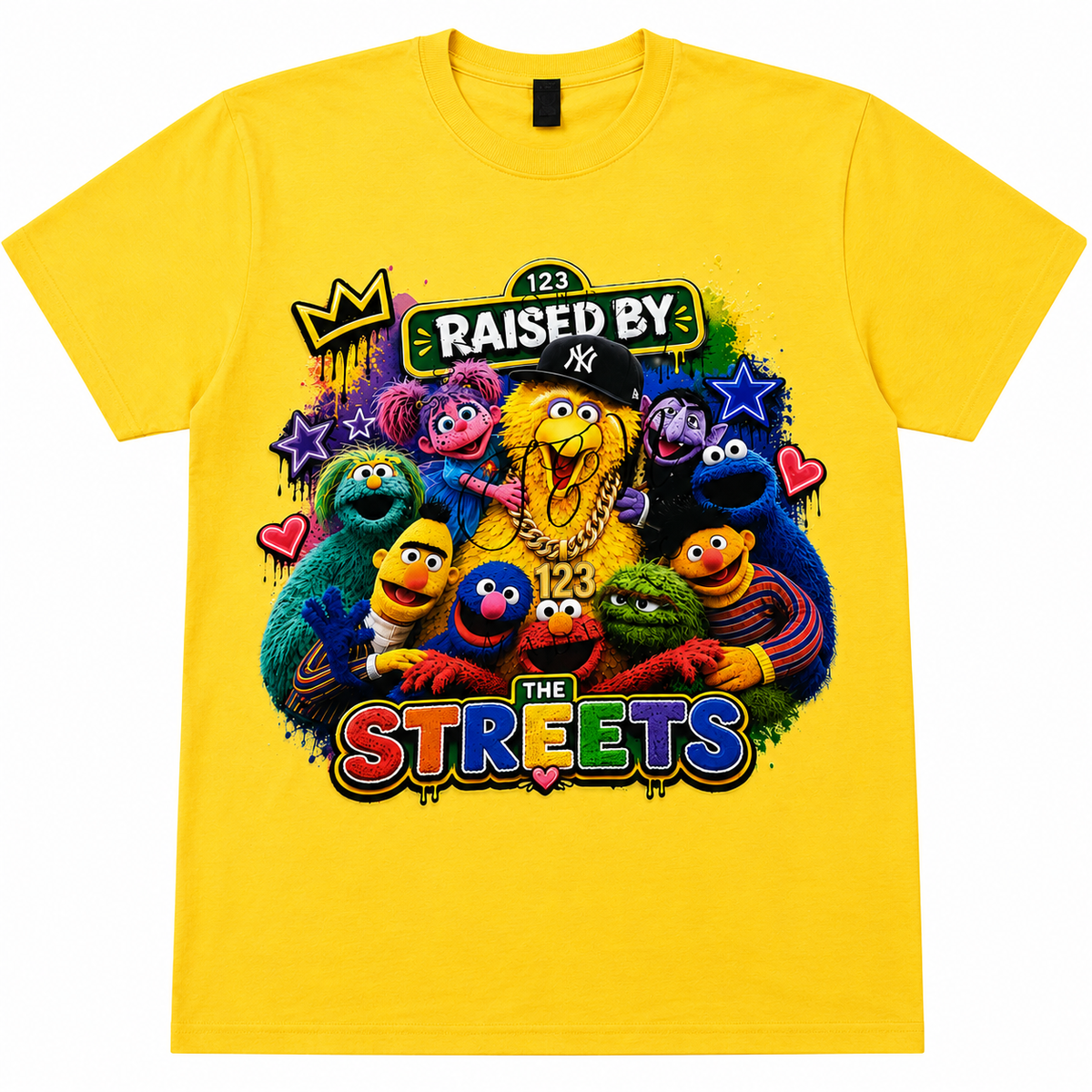 Raised by the Streets Graphic T-Shirt