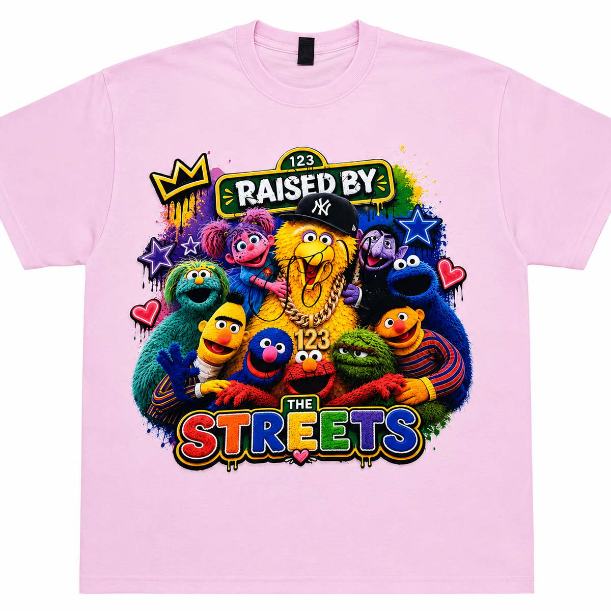 Raised by the Streets Graphic T-Shirt