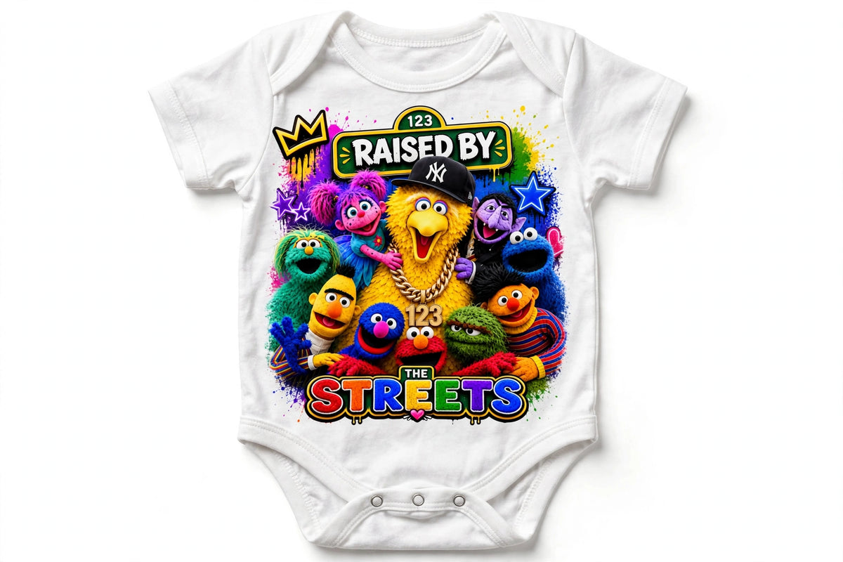 Raised by the Streets Graphic T-Shirt