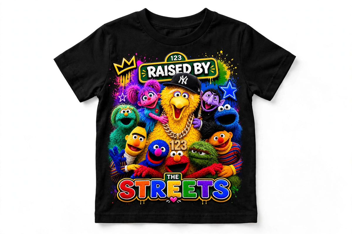 Raised by the Streets Graphic T-Shirt