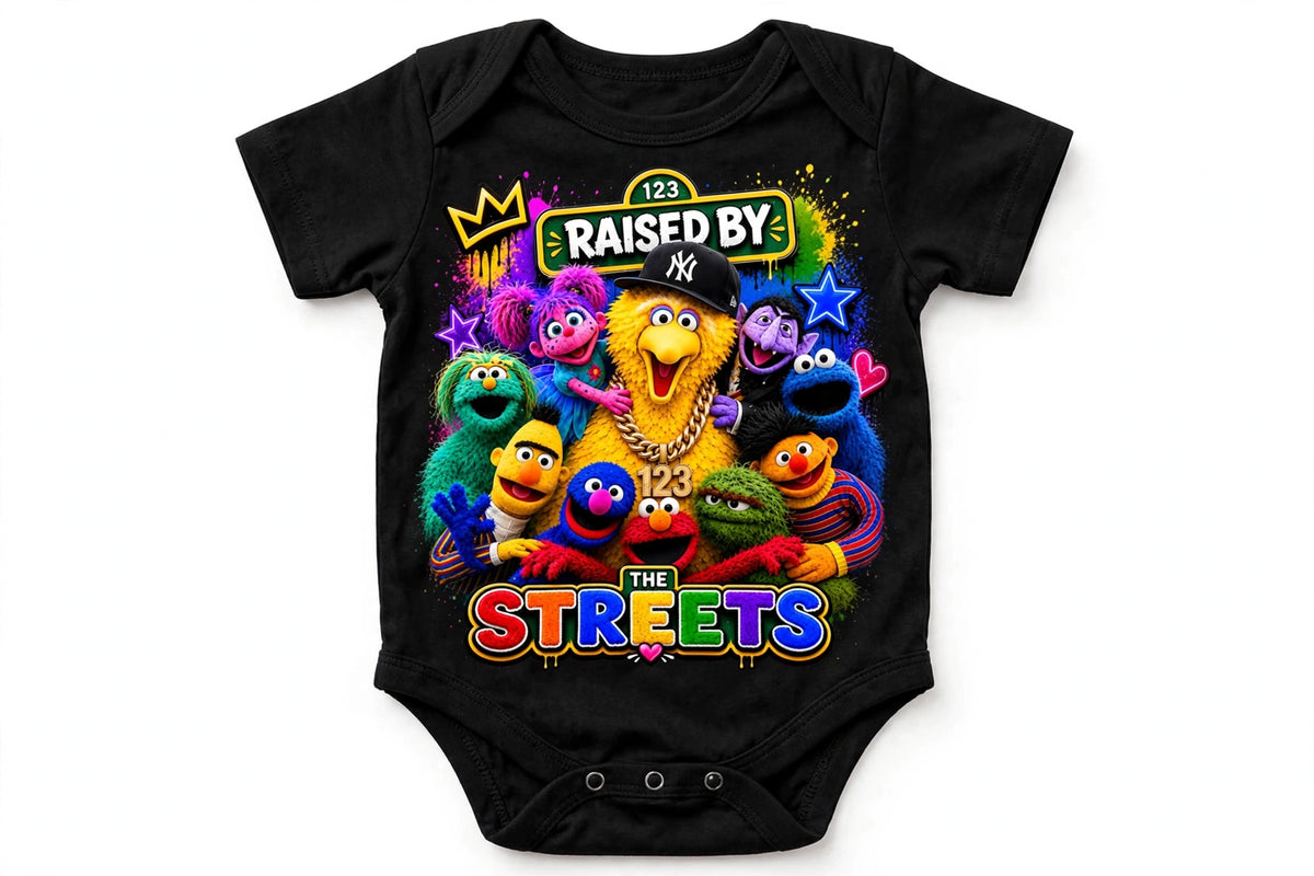Raised by the Streets Graphic T-Shirt