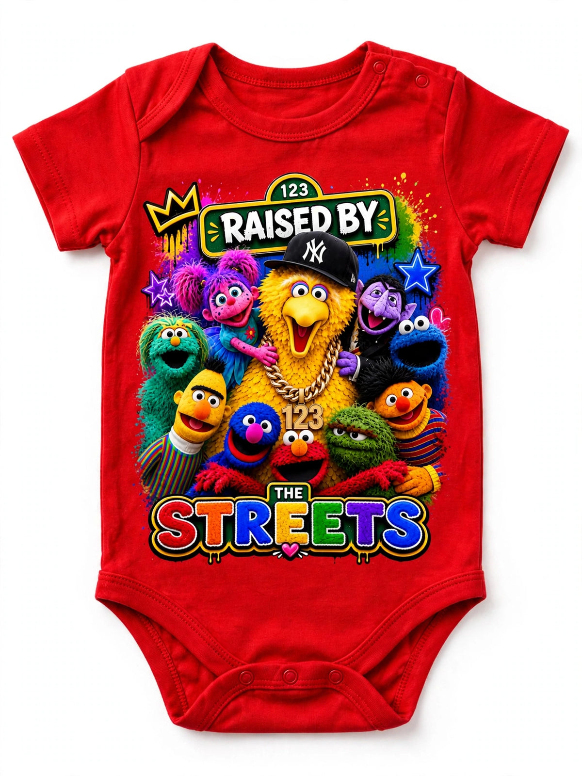 Raised by the Streets Graphic T-Shirt
