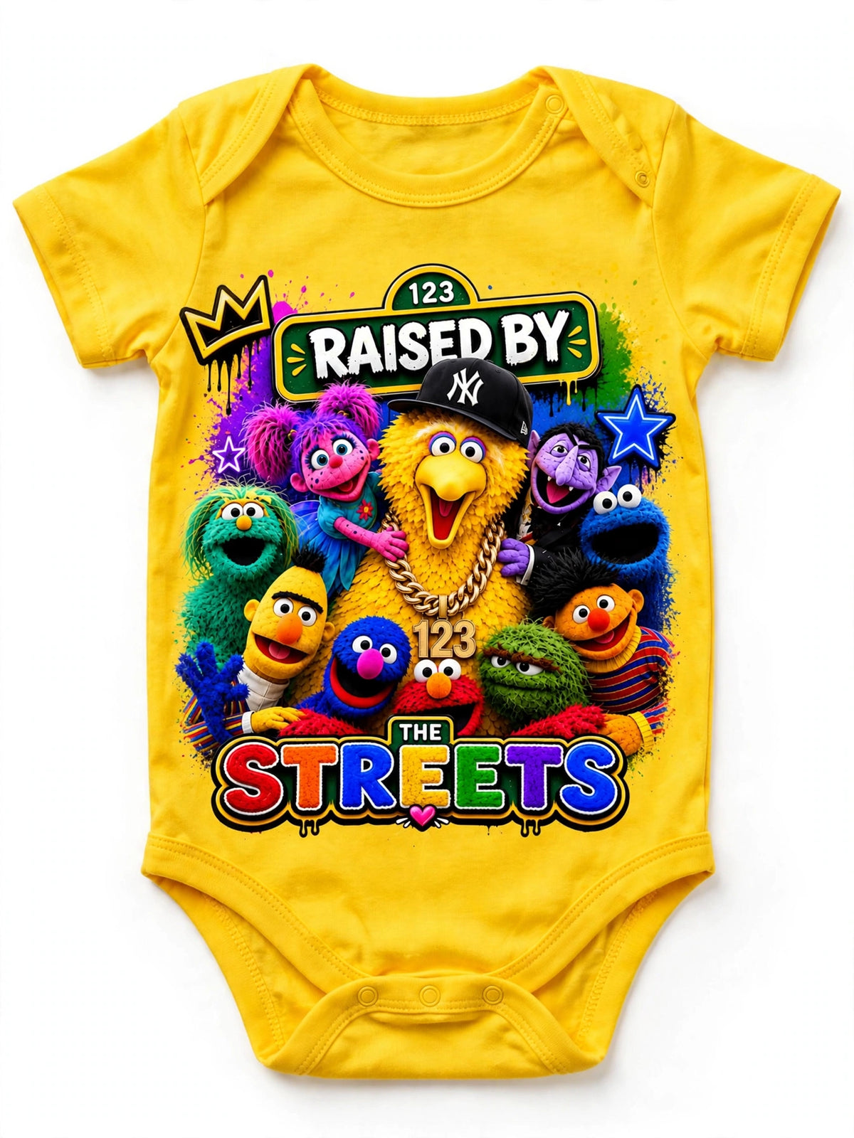 Raised by the Streets Graphic T-Shirt