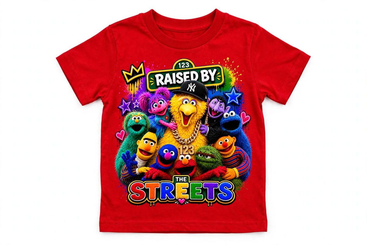 Raised by the Streets Graphic T-Shirt