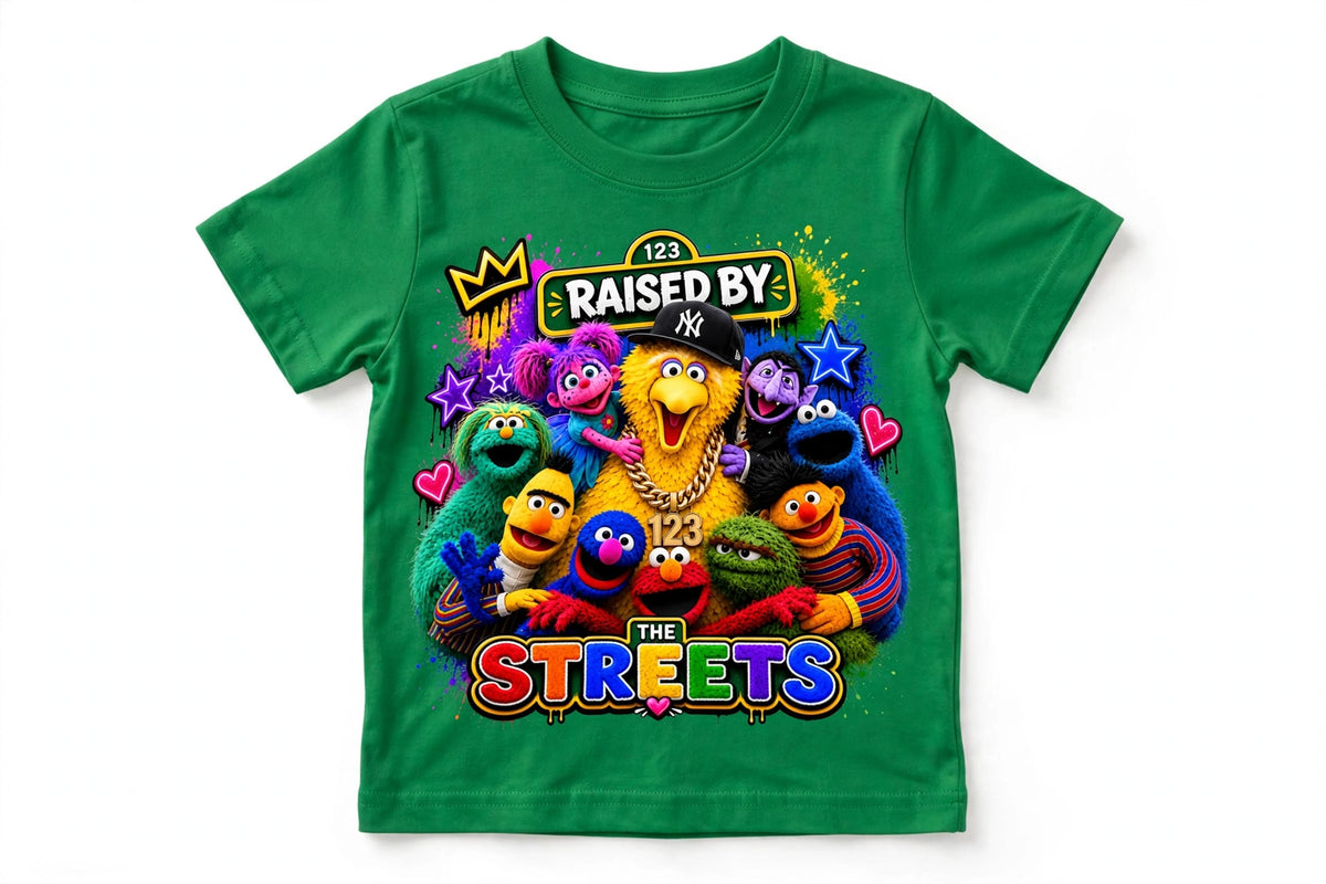 Raised by the Streets Graphic T-Shirt